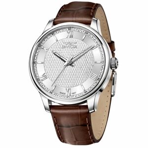 Invicta Celestial 43mm with Brown Leather Strap